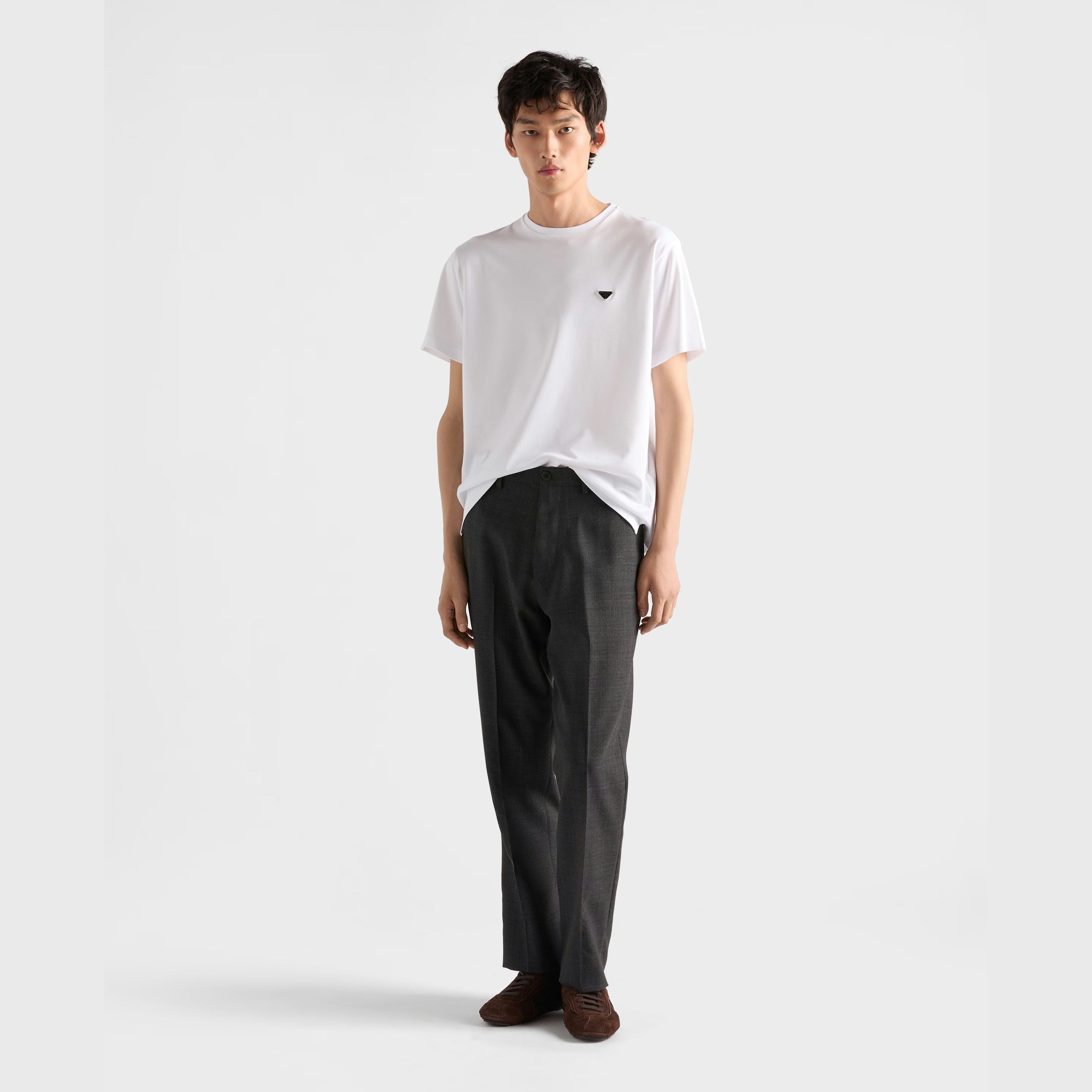 T-Shirt Prada - Coton - Blanc