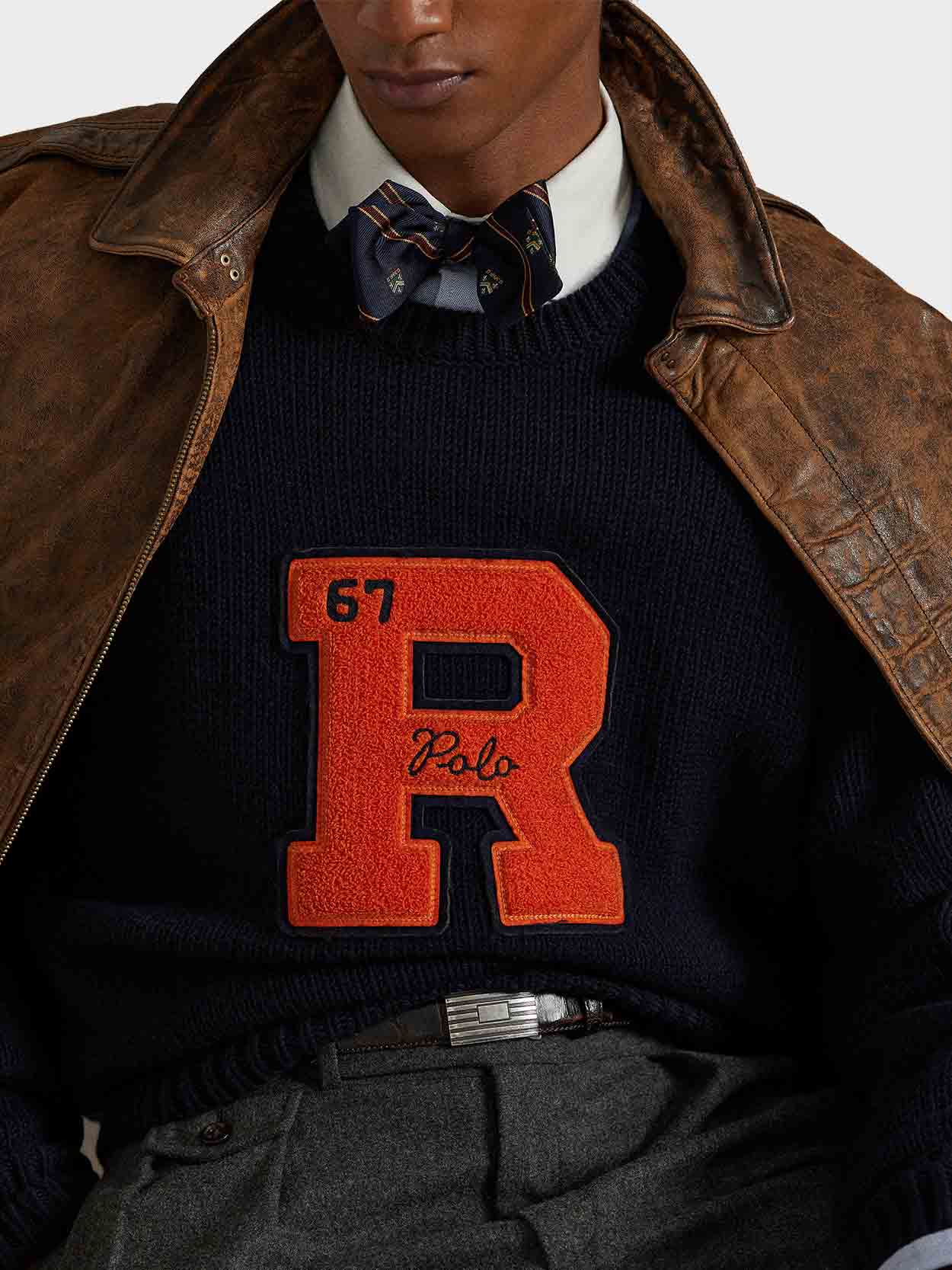 Polo Ralph Lauren - Men's Vintage Fit Wool Letter Sweater