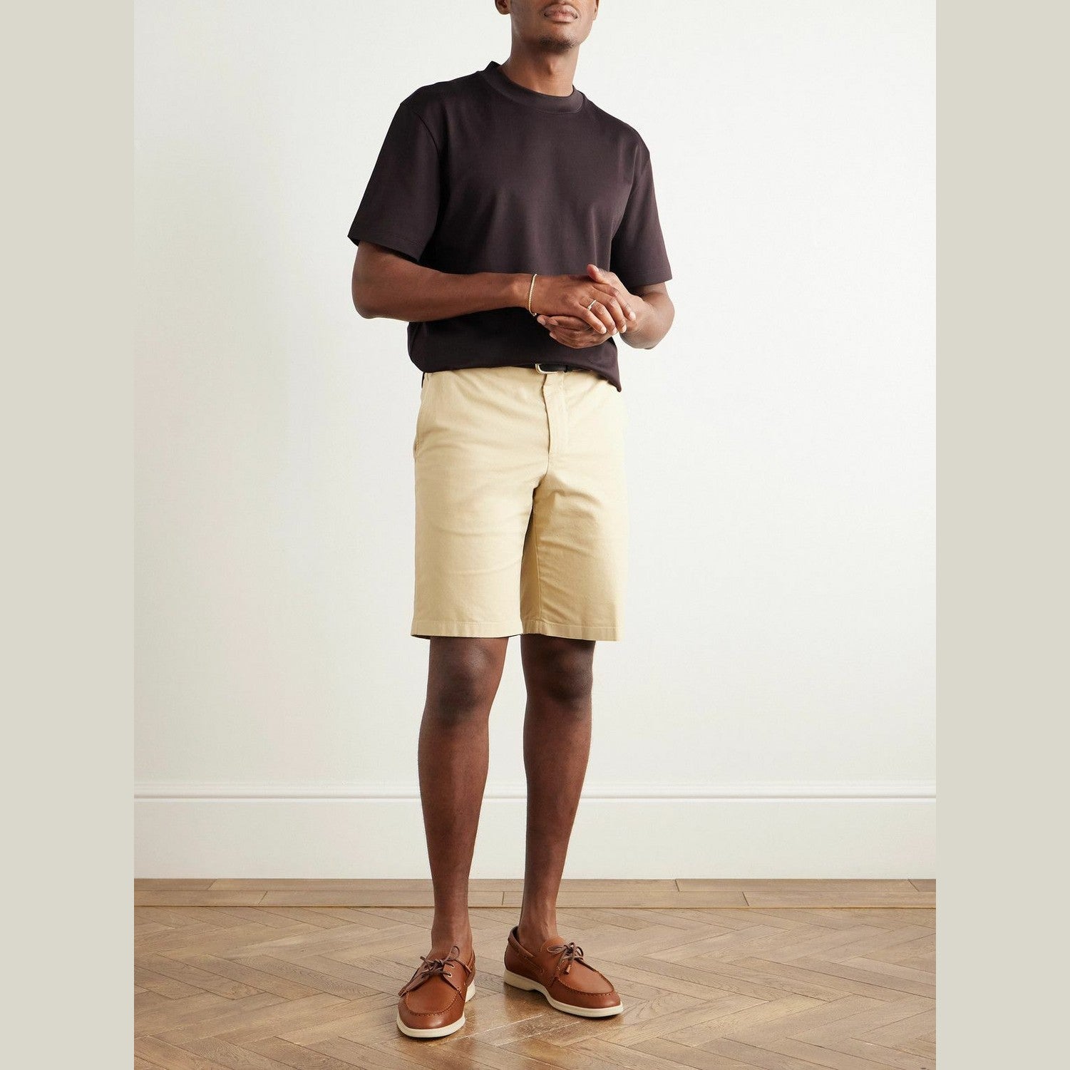 T-Shirt Loro Piana - Coton - Marron