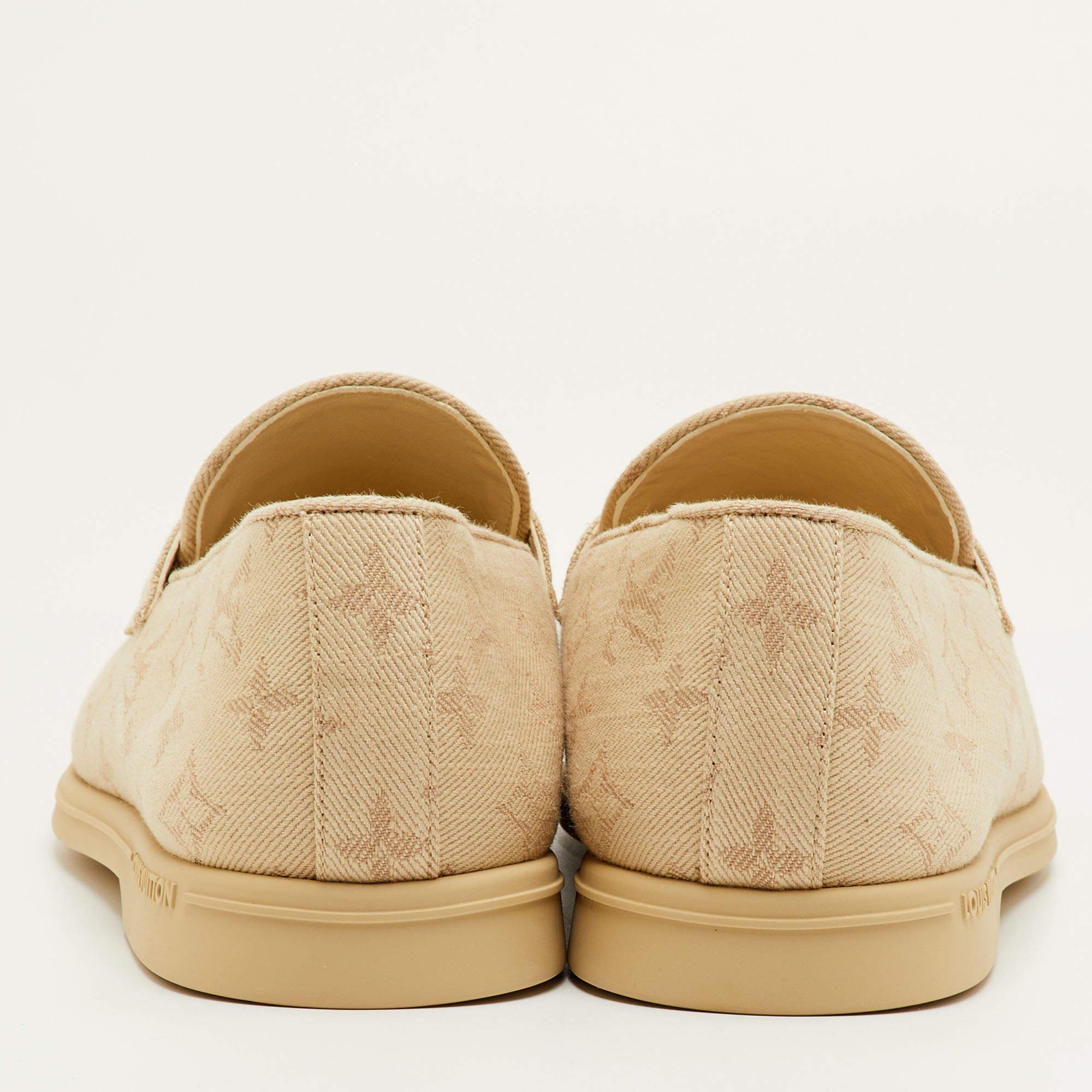 Mocassins Louis Vuitton - Monogram - Beige