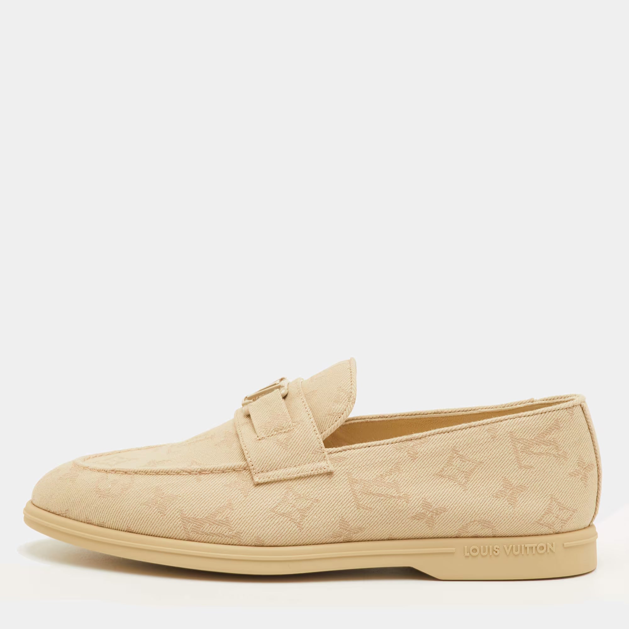 Mocassins Louis Vuitton - Monogram - Beige