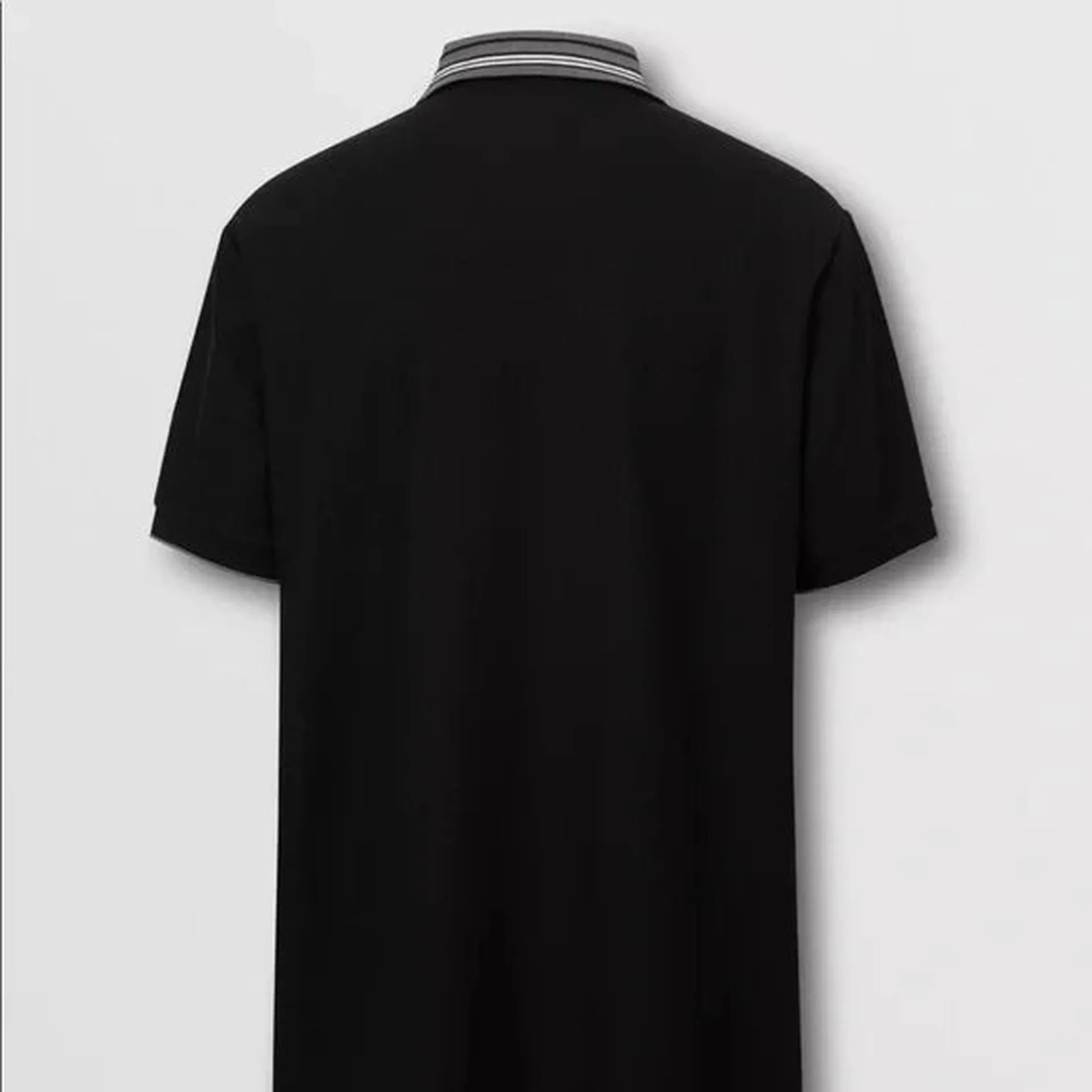 Polo Burberry - Loro Brodé - Cotton - Noir