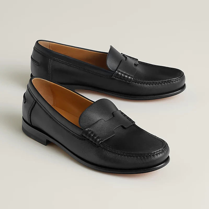 Mocassins Hermes - Kennedy - Noir