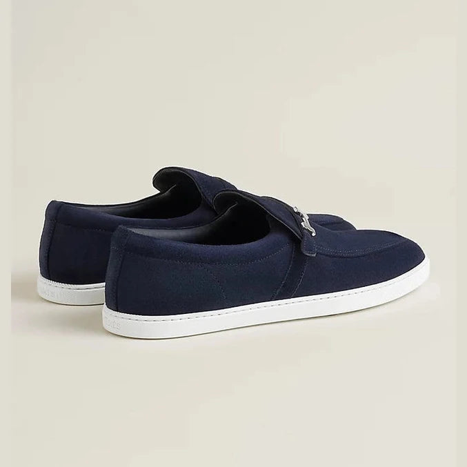 Mocassins Hermes - Like - Bleu Marine