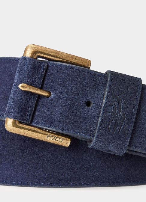 Polo Ralph Lauren - Men's Signature Pony Suede Belt