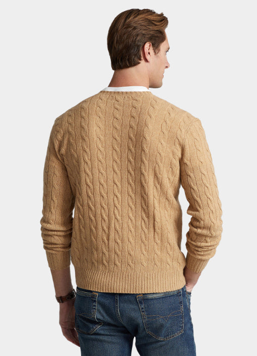 Polo Ralph Lauren - Cable-Knit Wool-Cashmere Sweater