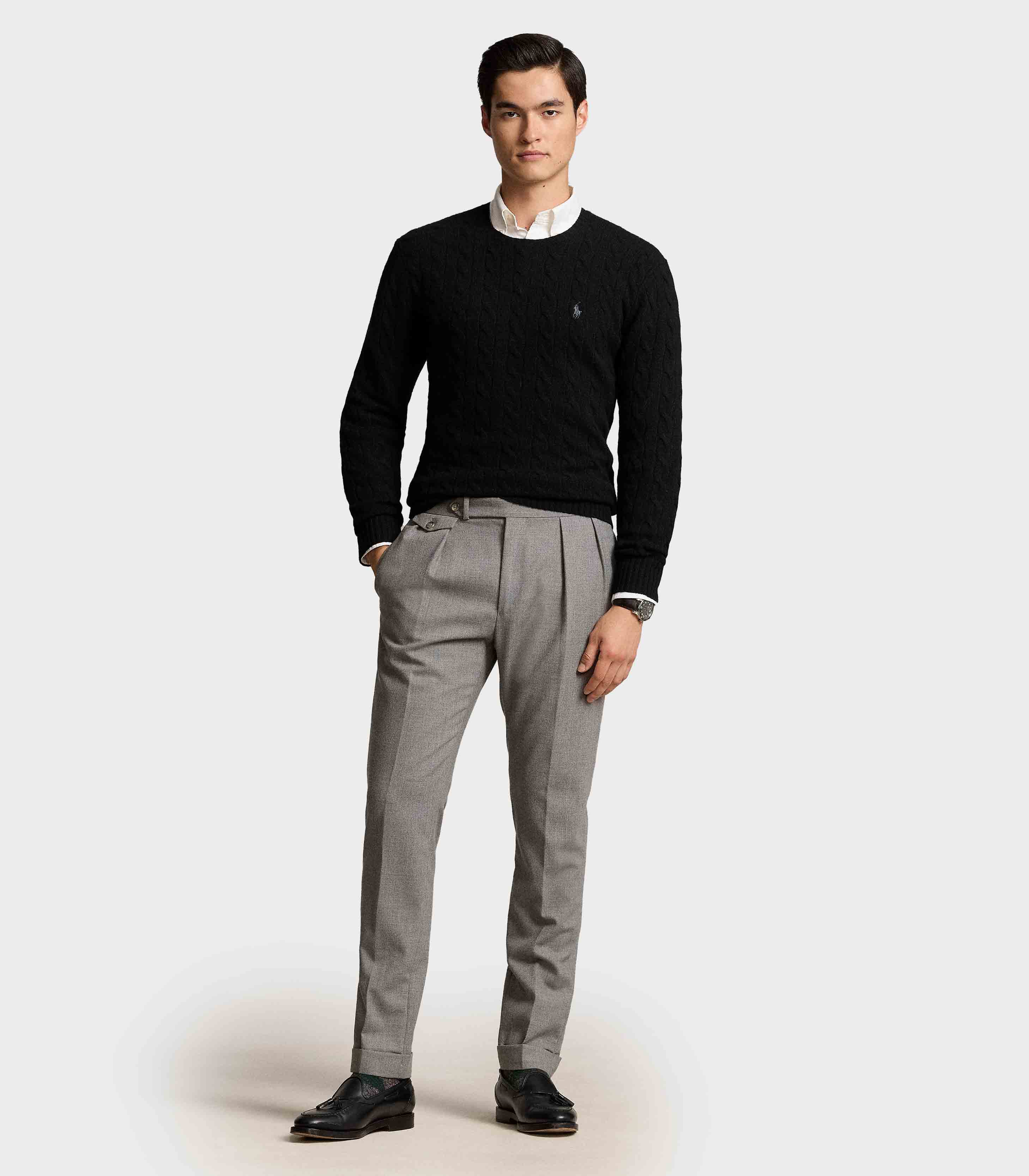 Polo Ralph Lauren - Cable-Knit Wool-Cashmere Sweater