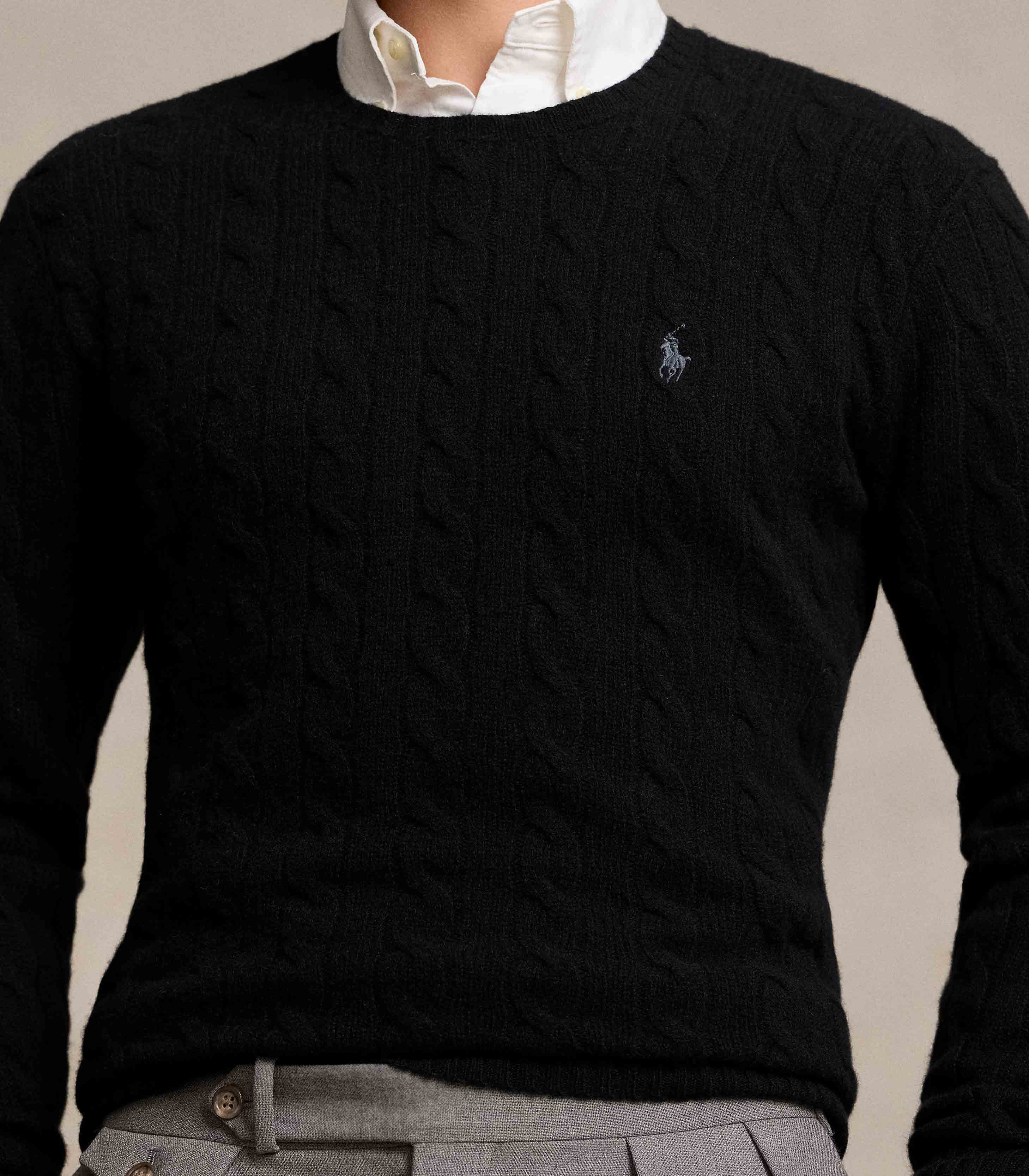 Polo Ralph Lauren - Cable-Knit Wool-Cashmere Sweater