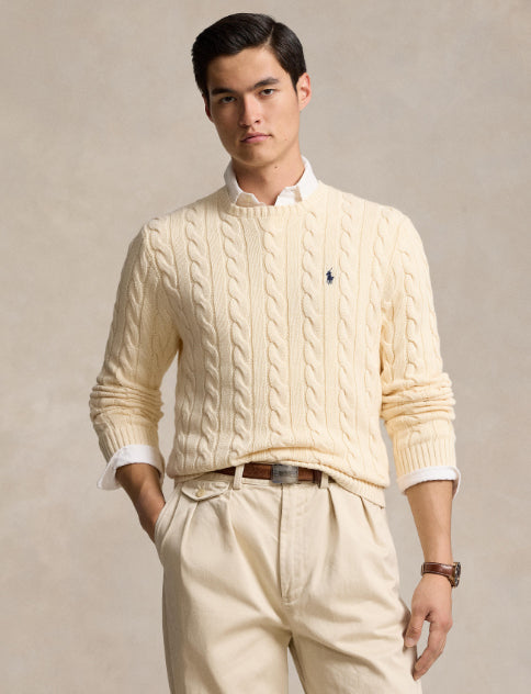 Polo Ralph Lauren - Cable-Knit Cotton Jumper