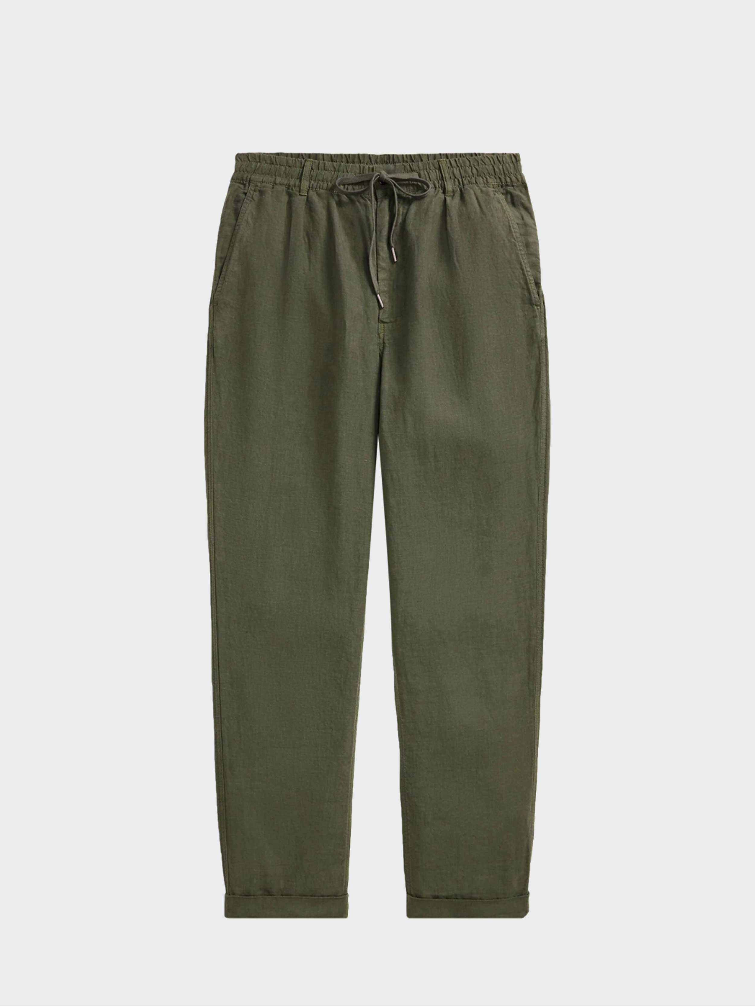 Polo Ralph Lauren - Men's  Lateef Slim Tapered Fit Linen Trouser