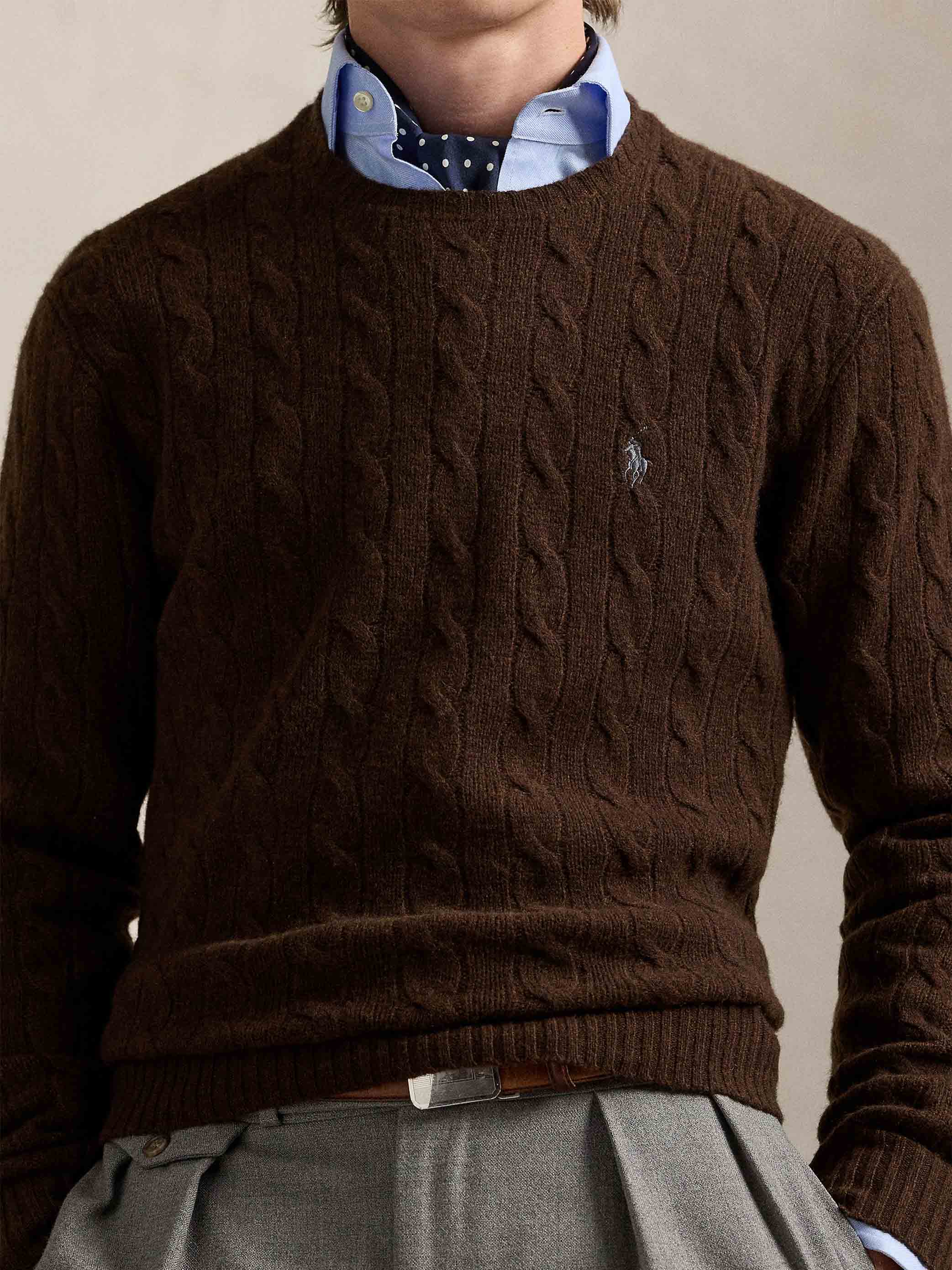 Polo Ralph Lauren - Men's Wool And Cashmere Cable knit Sweater