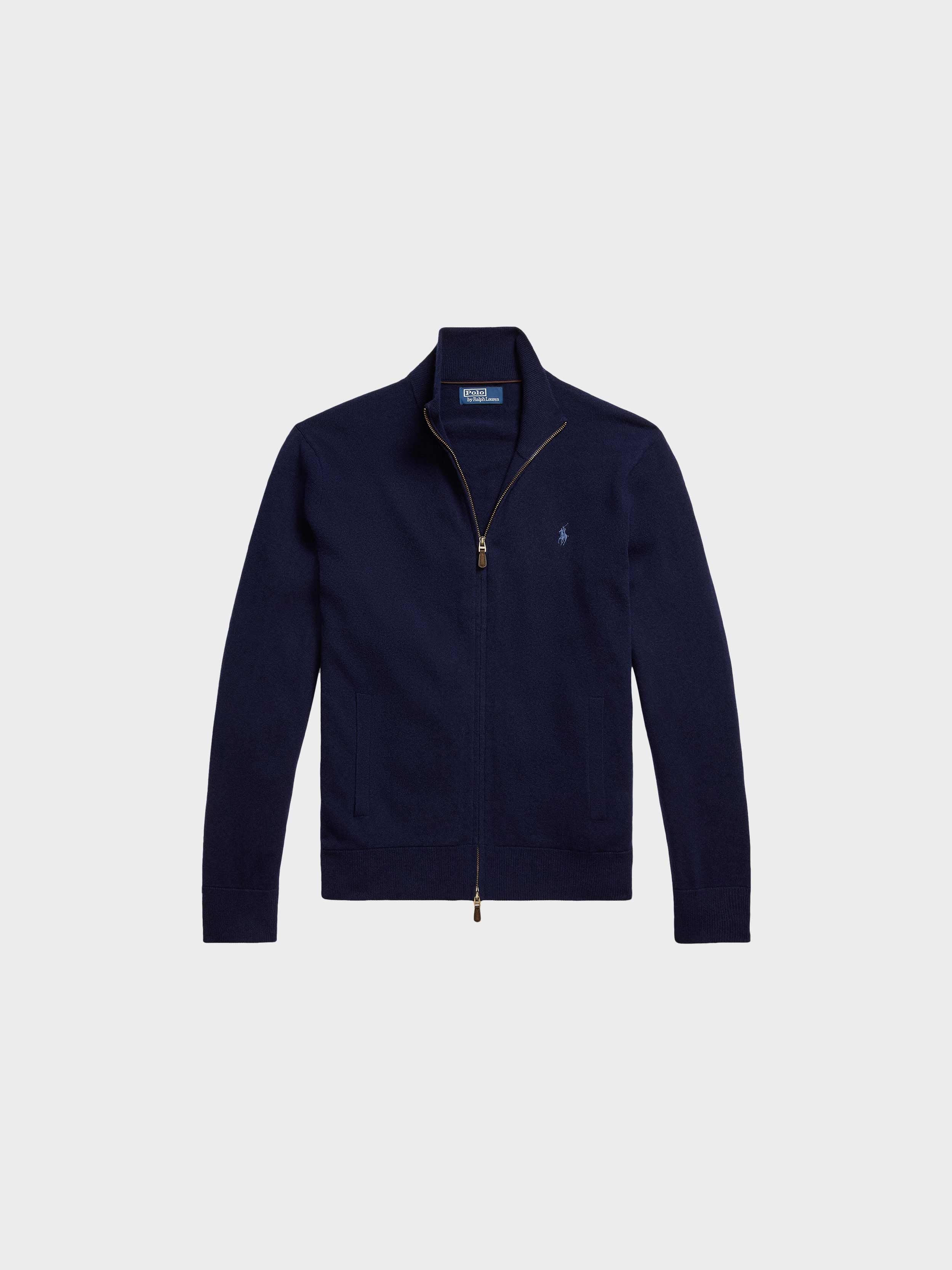 Polo Ralph Lauren - Men's Embroidered Logo Zip-Up Cardigan