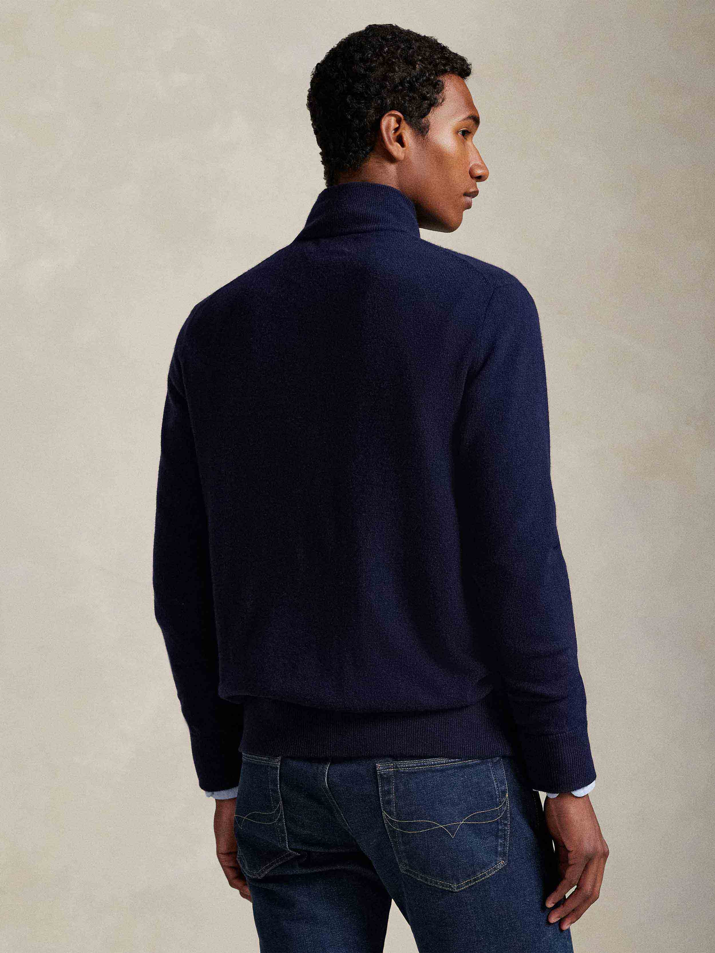 Polo Ralph Lauren - Men's Embroidered Logo Zip-Up Cardigan