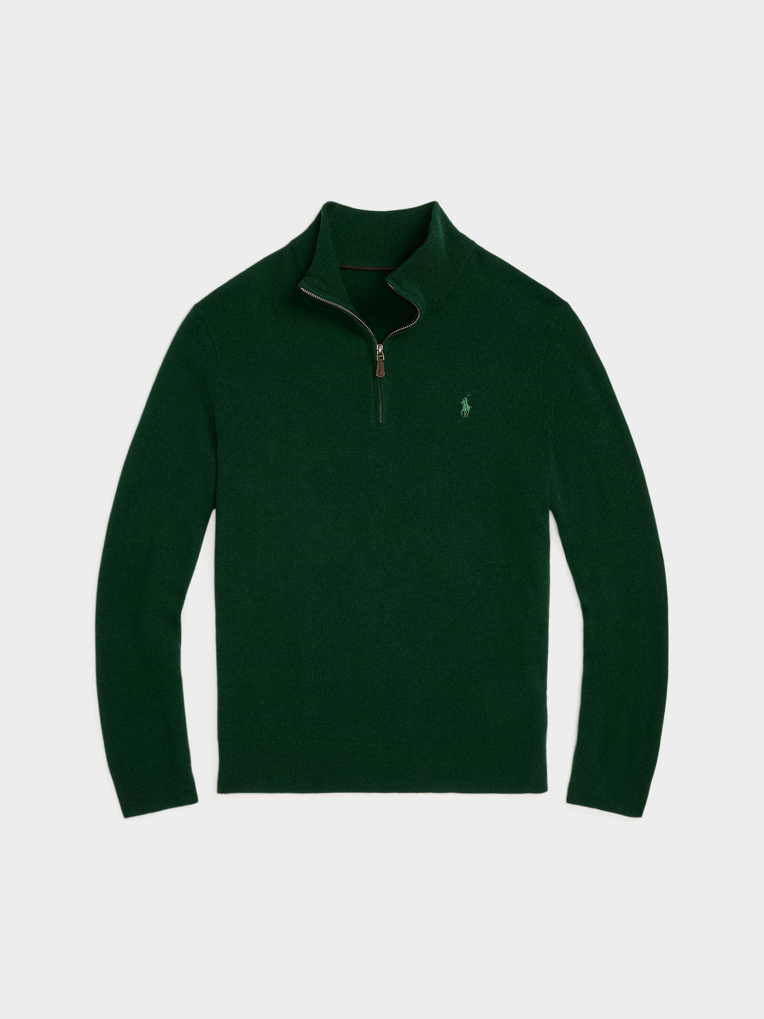 Polo Ralph Lauren - Men's Wool Quarter-Zip Sweater