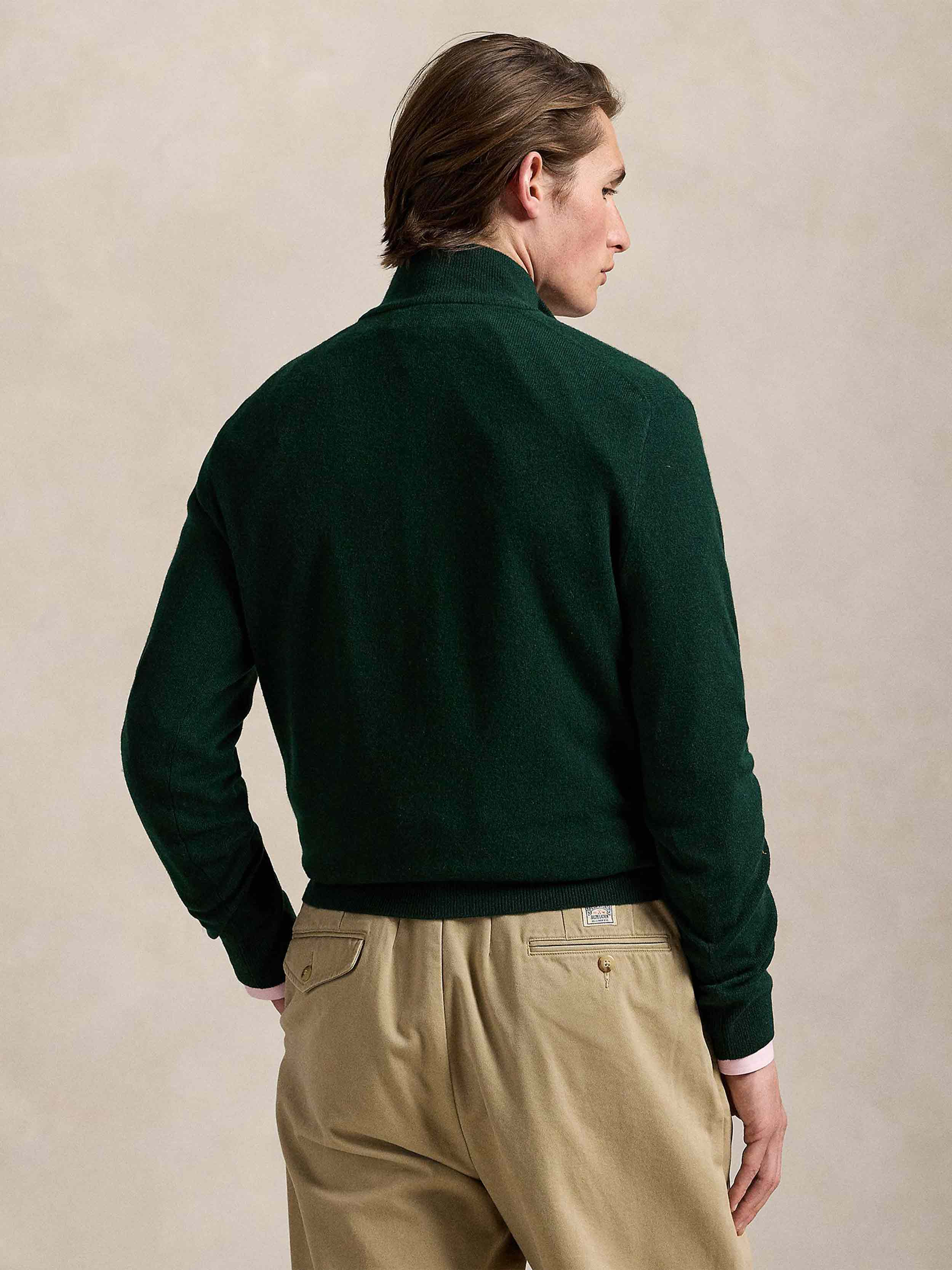 Polo Ralph Lauren - Men's Wool Quarter-Zip Sweater