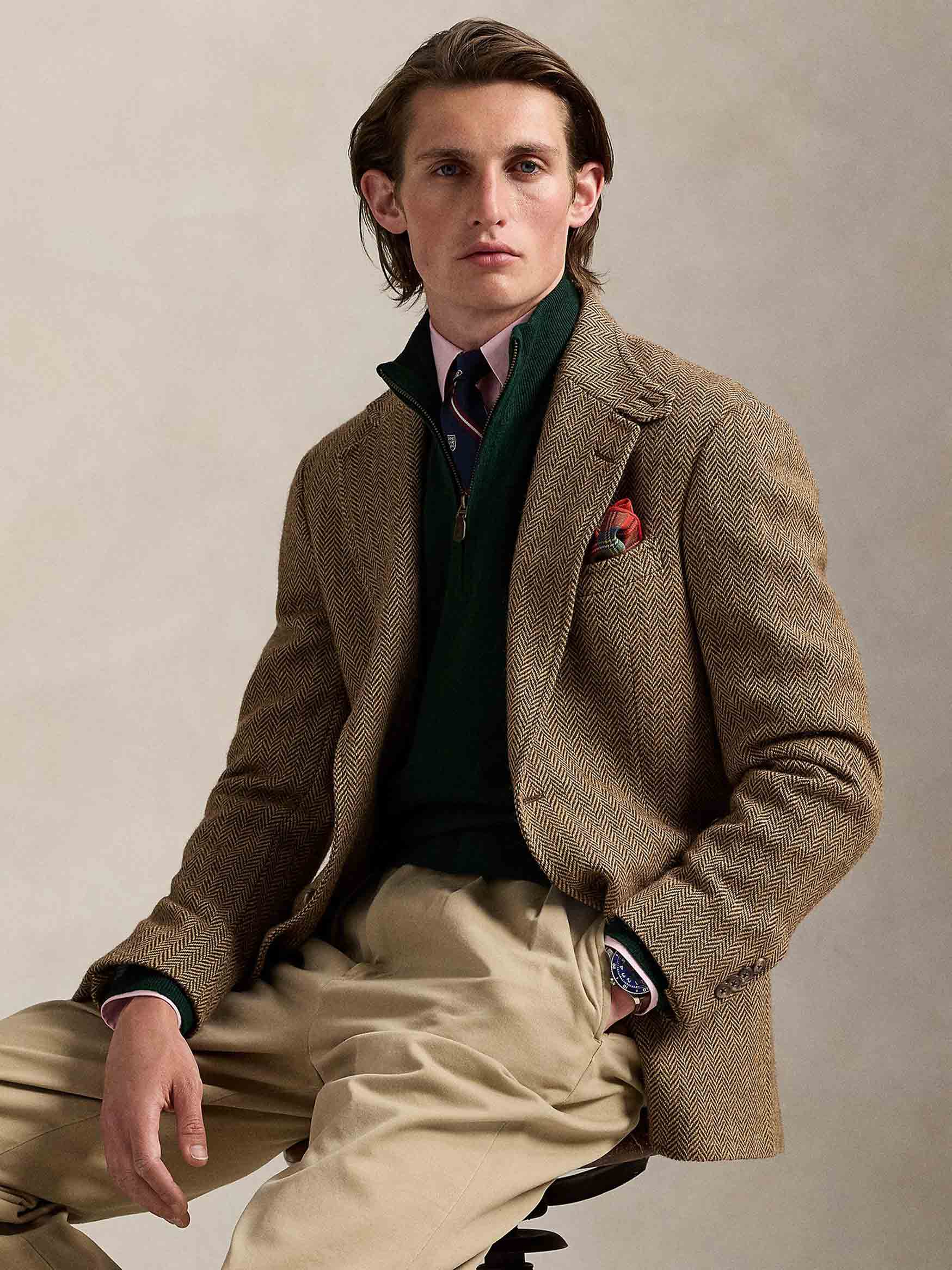 Polo Ralph Lauren - Men's Wool Quarter-Zip Sweater