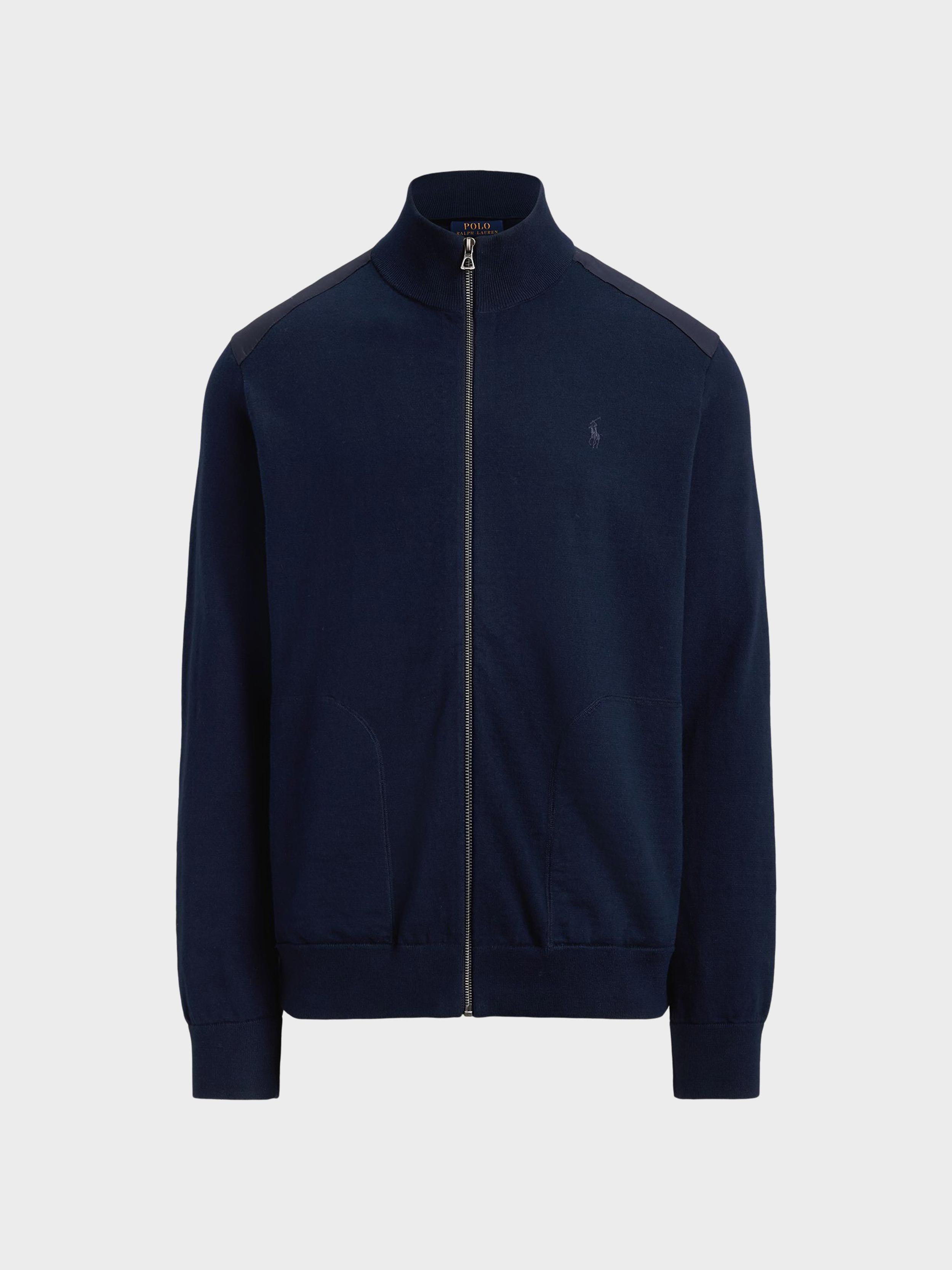 Polo Ralph Lauren - Men's Hybrid Full-Zip Mockneck Sweater