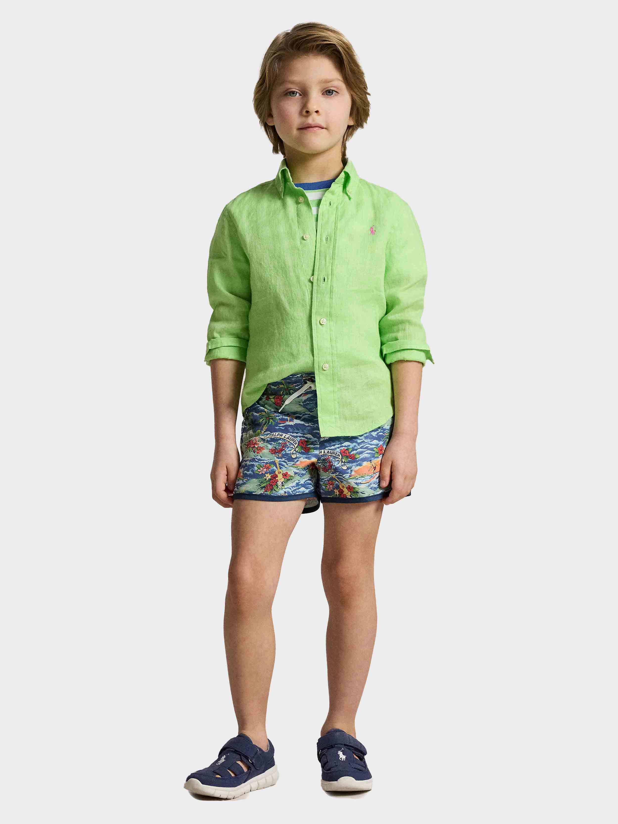 Polo Ralph Lauren - Boys' Linen Button Down Shirt