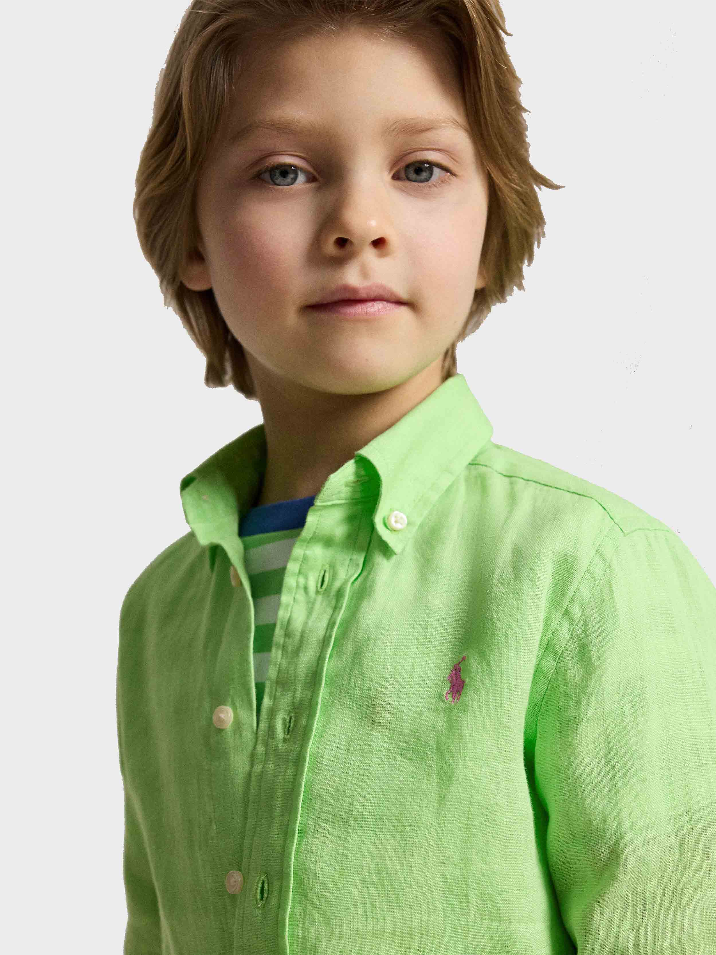 Polo Ralph Lauren - Boys' Linen Button Down Shirt