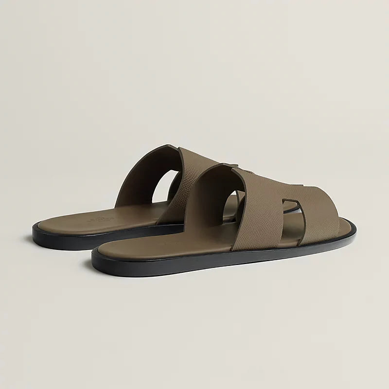 Sandales Hermes - Izmir - Étoupe