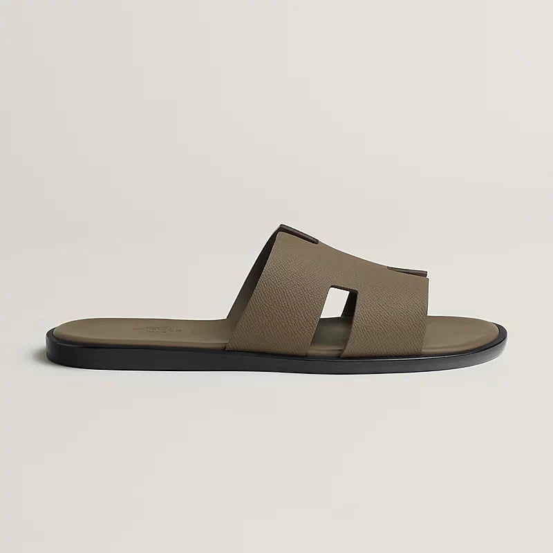 Sandales Hermes - Izmir - Étoupe