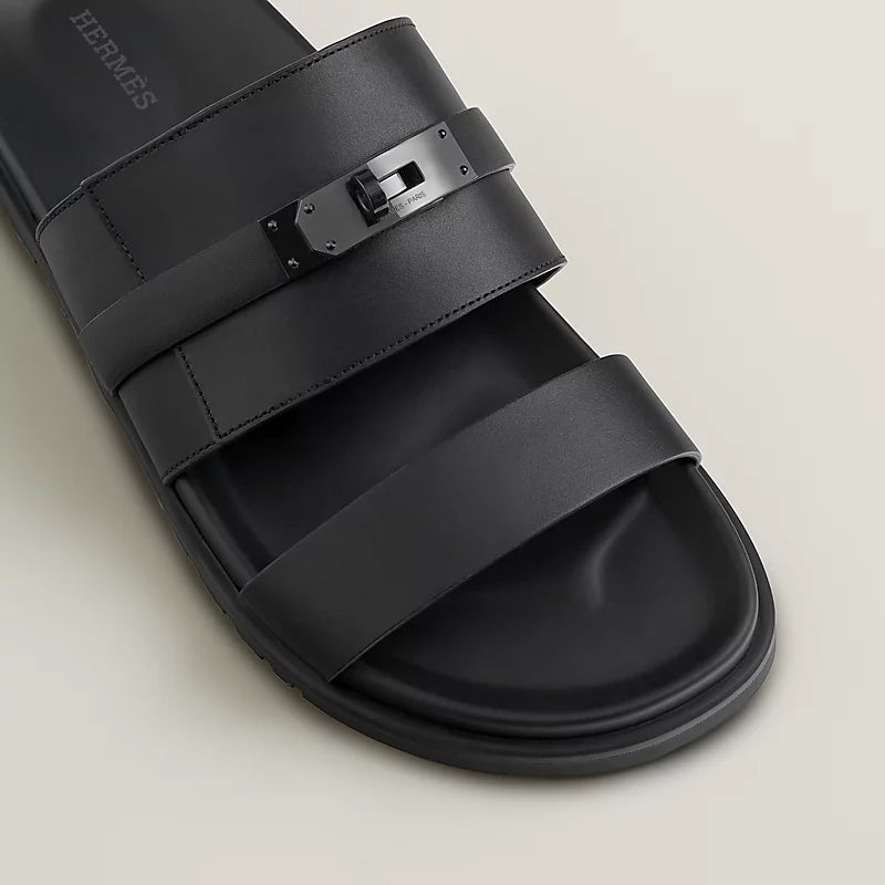 Sandales Hermes - Jackson - Full Noir