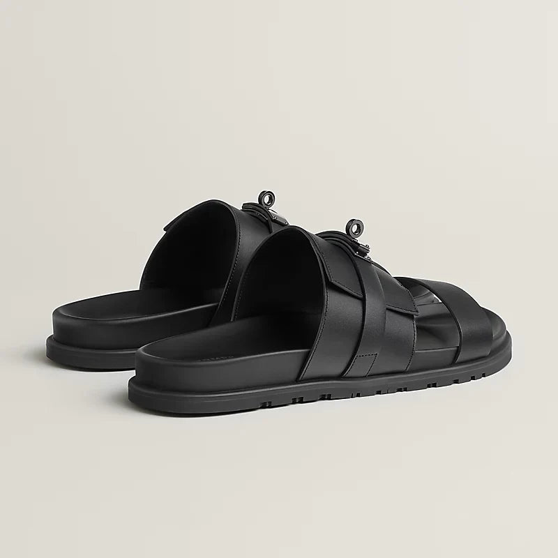 Sandales Hermes - Jackson - Full Noir