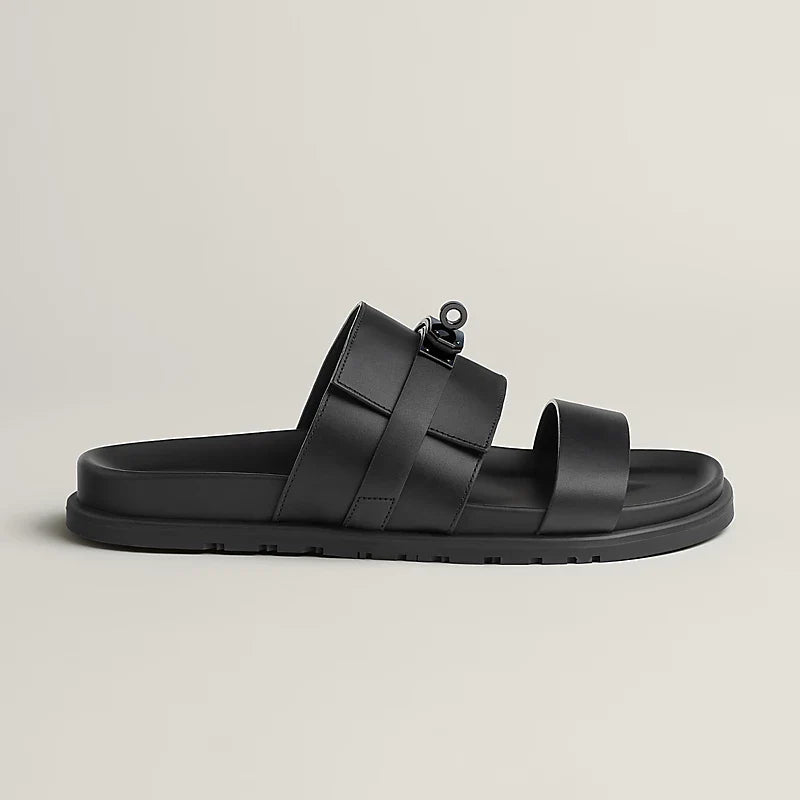 Sandales Hermes - Jackson - Full Noir