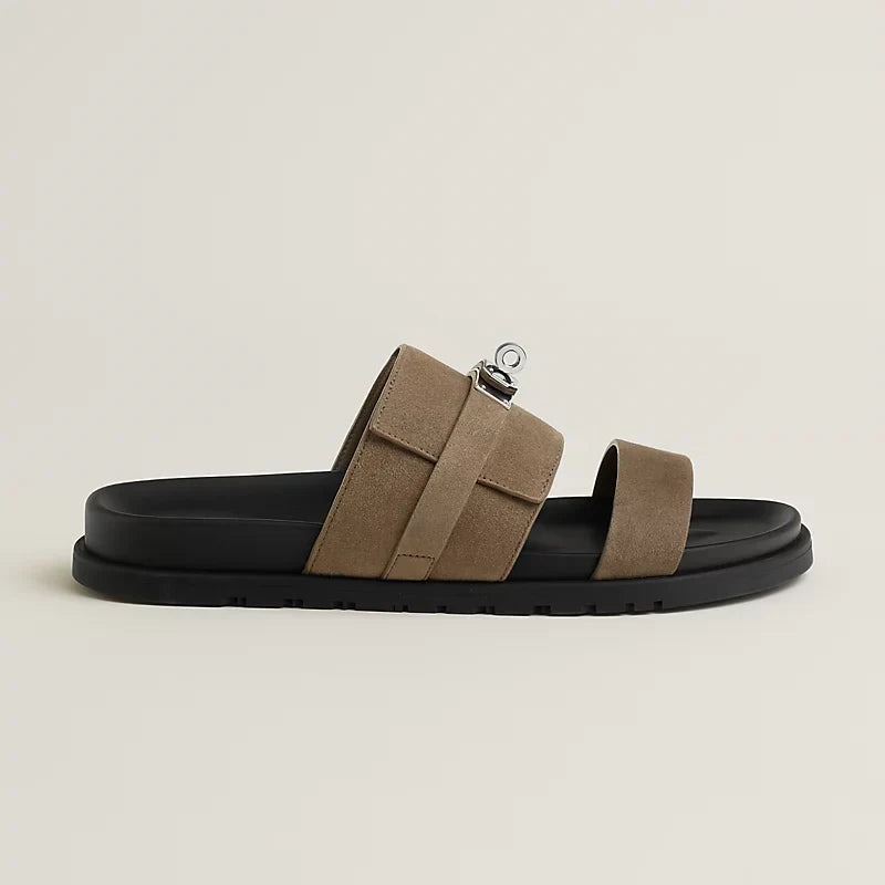 Sandales Hermes - Jackson - Étoupe